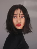 Suzuki—Sleek Classic Bob Wig