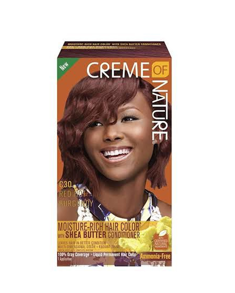 Creme of Nature Dye Red Hot Burgundy C30