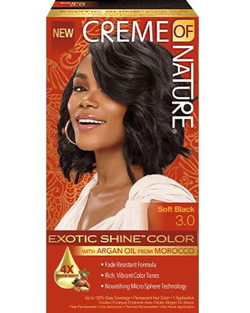 Creme of Nature Dye Soft Black 3.0