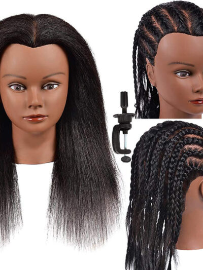 Dummy With Human Hair - Brown