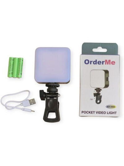 OrderMe Pocket Video Light
