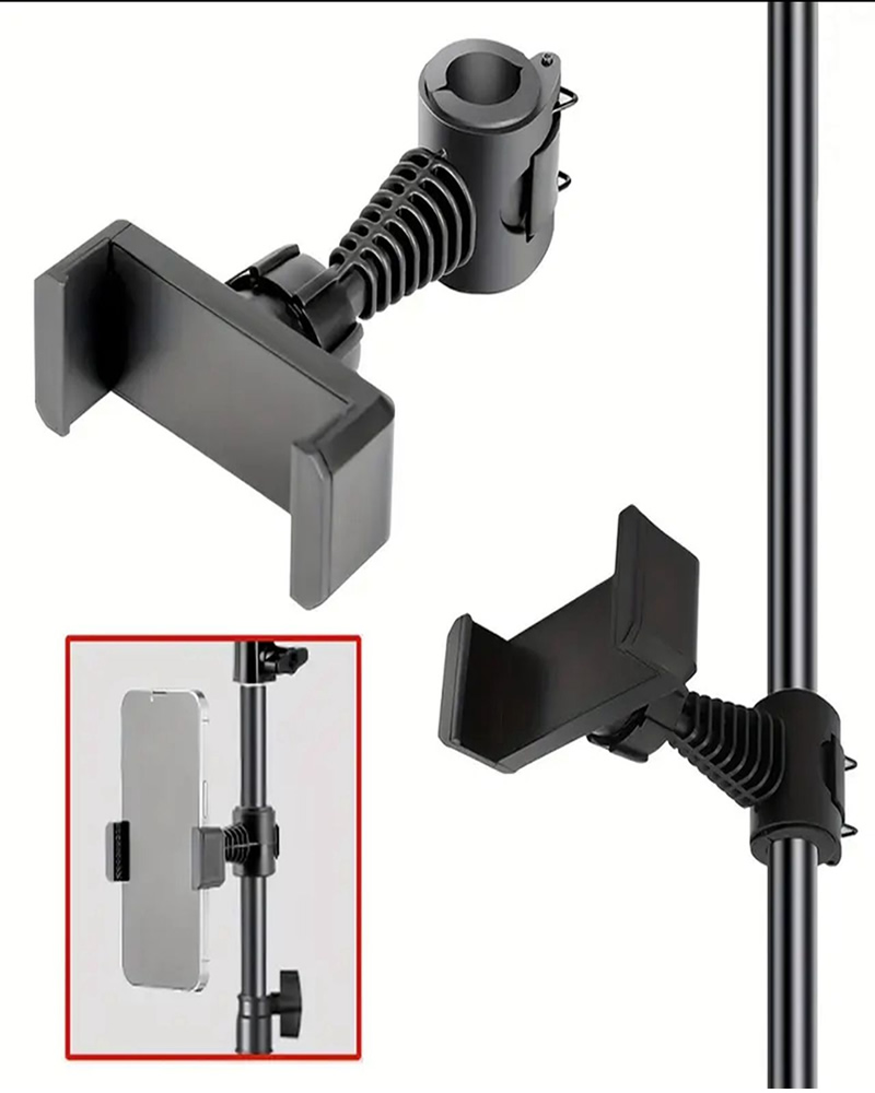 Phone Holder Clamp for Tripod - Image 2